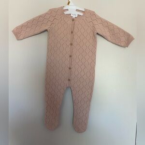 Cozy Pink Knit‎ Kids Pajamas Sleep Sack